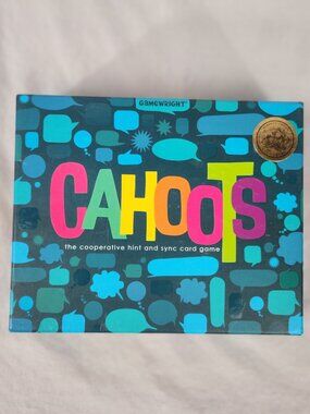 Gamewright Cahoots  the Cooperative Hint and Sync Card Game New Sealed